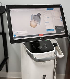 Digital scanning and same-day crowns